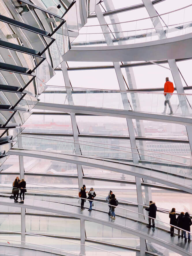 Verglaster Bundestag